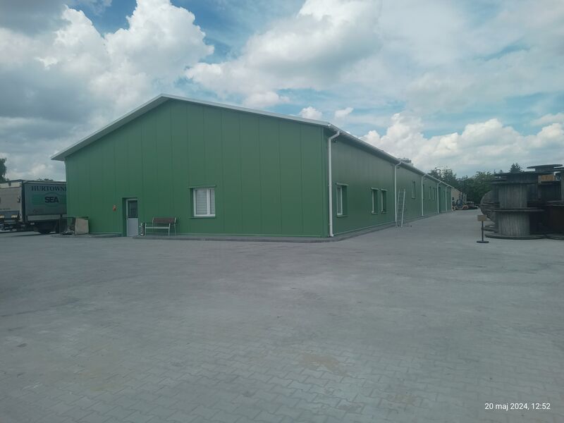 Montaż płyt warstwowych - realizacja 17