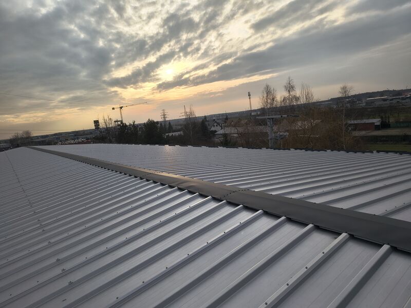 Montaż płyt warstwowych - realizacja 22